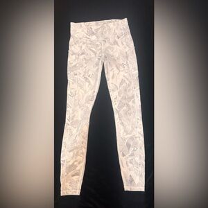 Lululemon High-Rise Cream Printed Women’s Leggings